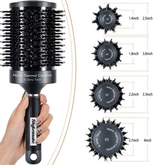 STYLEMATE nano ceramic ionic technology helps reduce frizz and speed drying.