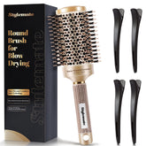 STYLEMATE round brush 2.1-inch barrel for smooth blowouts and added volume.