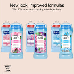 Desodorante Suave para mujer aroma fresco ofrece sensación limpia