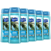 Suave Ocean Breeze body wash bottle with refreshing, long-lasting scent