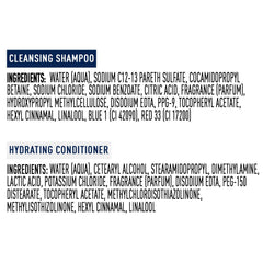 Suave shampoo-lather close-up; rich cleansing action for refreshed hair.
