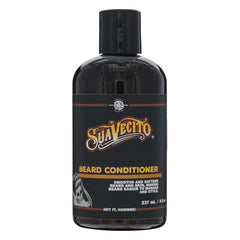 Suavecito Beard Conditioner bottle front for smoother facial hair.
