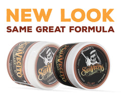 Suavecito Firme Clay 2-pack ready for daily styling rituals.