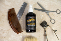 Suavecito Hair Tonic offers heat styling protection for healthier strands