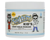 Suavecito Kids Pomade Calming Chamomile Jar with gentle water-based hold for kids.