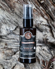 Suavecito Premium Blends Beard Oil with argan oil highlights thin, easy-to-apply formula.