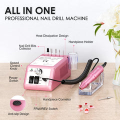 SUBAY nail drill forward-reverse switch for ambidextrous use