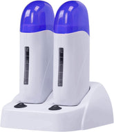 SUBAY roll-on wax warmer on base for easy at-home waxing sessions.