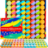 SudsyRoar 64-pack bath bombs pack-front offers value for relaxing soaks.