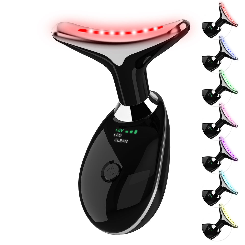 Suenohyu face-neck wand with dolphin design, portable for on-the-go skincare.