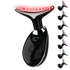Suenohyu face-neck wand with dolphin design, portable for on-the-go skincare.