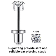SugarTang 316L surgical stainless steel ensures hypoallergenic use.