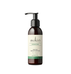 Sukin facial moisturizer pump front view for everyday hydration and smooth skin