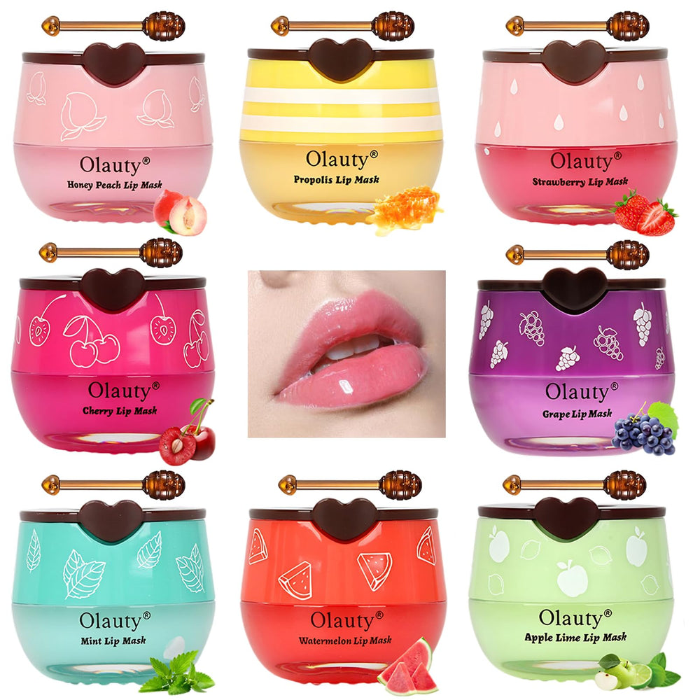 Sulily bee lip balm honey pot close-up for rich hydration.