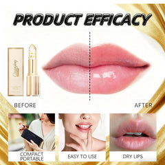 Sulily color-changing lipsticks pH shade swatch showing personalized color blending with lips