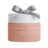 Summer Fridays Cloud Dew bottle pump shows lightweight hydration for daily use