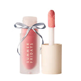 Summer Fridays Dream Lip Oil Rose Bud bottle shows high-shine hydration