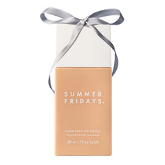 Summer Fridays Illuminating Drops bottle glows with a hydrating, serum-like finish.