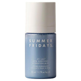 Summer Fridays Jet Lag Face Mist bottle closeup for soothing hydration.