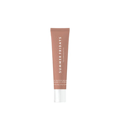 Summer Fridays Tinted Lip Butter Balm Vanilla Beige packaging showing vegan lip balm ready for everyday moisture