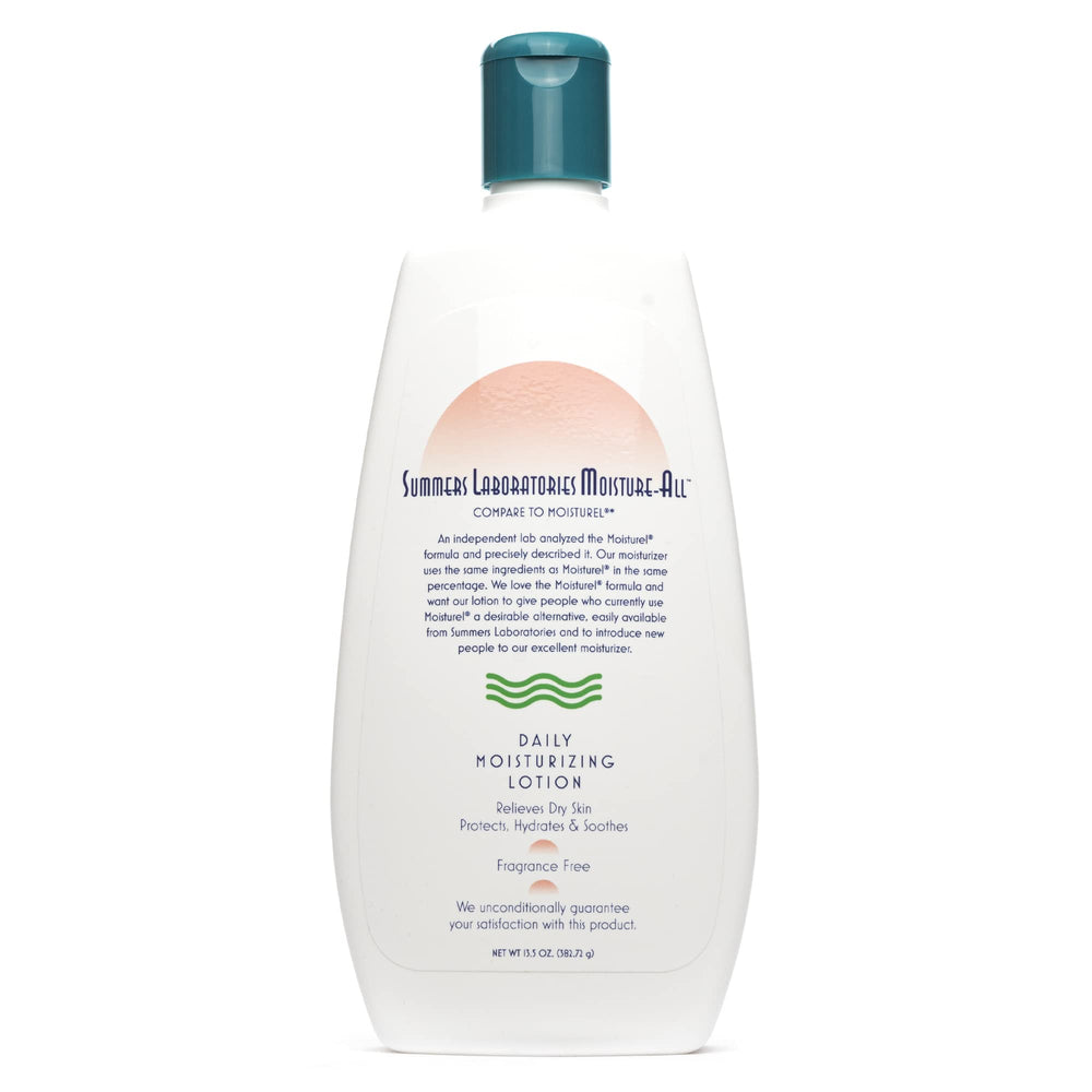 Summers Laboratories Moisture-All lotion bottle for everyday sensitive-skin hydration