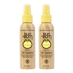 Sun Bum Revitalizing Detangler bottle-front shows vegan, cruelty-free detangler for silky hair.