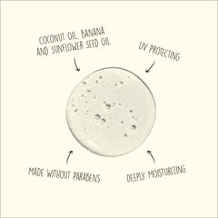 Sun Bum Revitalizing Conditioner bottle emphasizing deep moisture and shine.