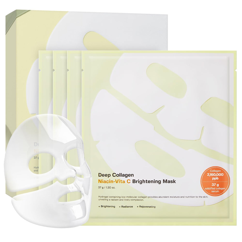 SUNGBOON EDITOR Deep Collagen Niacin-Vita C mask packaging highlighting premium gift-ready presentation