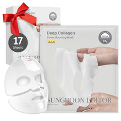 SUNGBOON EDITOR Deep Collagen Overnight Mask packaging front highlighting hydration and viral appeal