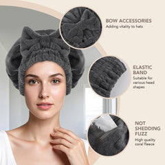 SUNLAND cap absorbs water efficiently for faster drying and less dripping