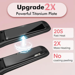 SUNMAY titanium plates close-up highlighting smooth heat distribution.