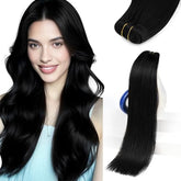 Sunny Hair 22-inch sew-in extensions packaged for easy prep and natural blending
