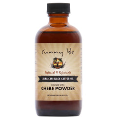 Sunny Isle Jamaican Black Castor Oil bottle pour for nourishing hair care