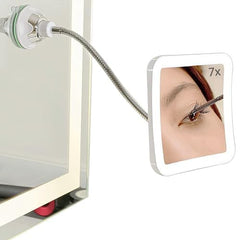 SunplusTrade makeup mirror 7x magnification reveals fine details for accuracy