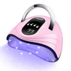 Sunrich UV Gel Nail Lamp 120W front view for quick, even gel curing at home