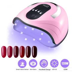 Sunrich UV Gel Nail Lamp interior cure space enables hands or feet to fit comfortably