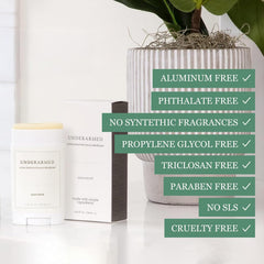 Ingredient highlights include coconut oil, raw honey and minerals for nourishment