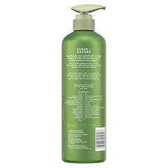 Super Nature Potent Aloe Gentle Moisture Conditioner hair detail smoothing without heaviness.