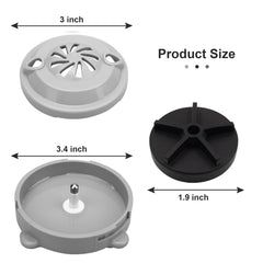 SuperDi BF-004 magnetic impeller displaying durable, steady flow