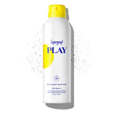 Supergoop! PLAY Antioxidant Body Mist bottle provides SPF 50 protection on the go.