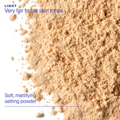 Supergoop! Re(setting) Mineral Powder Light twist-lock brush enables mess-free touch-ups.