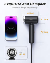 SUPGALIY dryer includes magnetic nozzle and diffuser for versatile styling.