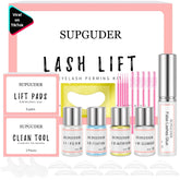SUPGUDER lash lift kit box and tools for salon-ready curling.