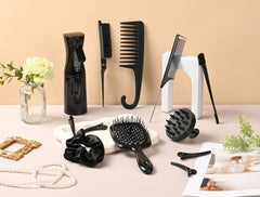SUPHOUSE rat-tail comb for precise parting and neat sections.