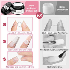 suppwee nail extension mold 24pcs for easy pattern shaping and decorations.