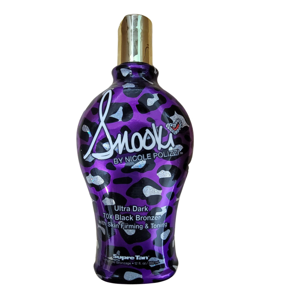 Supre Snooki Ultra Dark 70x bottle front for deep bronze color