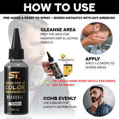 Supreme Trimmer Airbrush – barbe plus définie sans effet artificiel, usage quotidien.