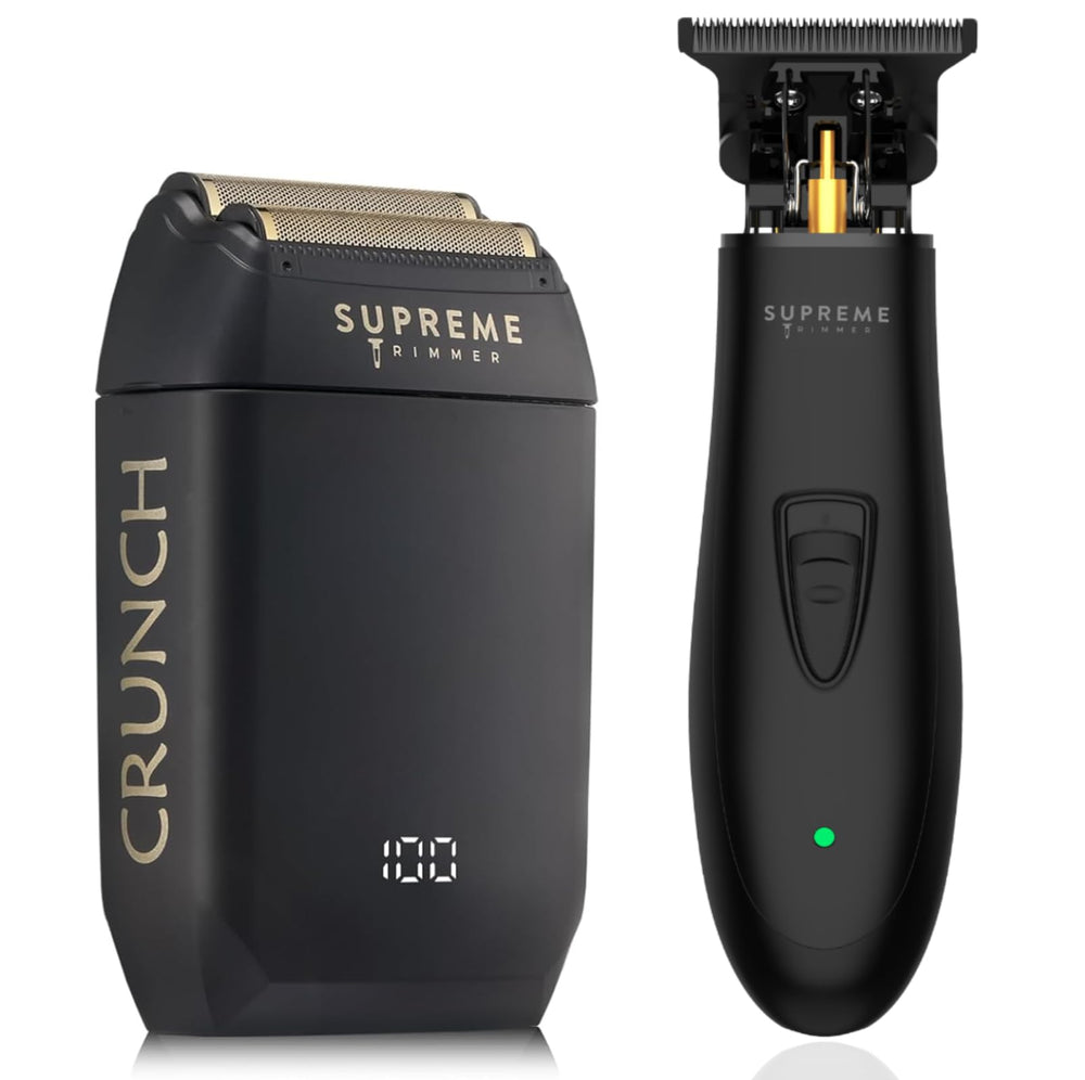 Supreme Trimmer STF602 foil shaver close-up for precise, smooth grooming on demand.