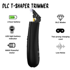 Supreme Trimmer T Shaper zero-gap DLC blade for precise trimming.