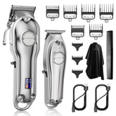 SUPRENT PRO hair clipper kit image showcases barber-grade precision guards.